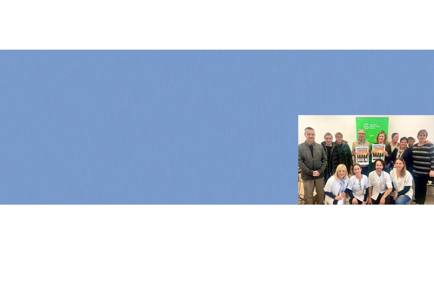 La 1ª Oncomarcha Cerdanya se presenta en el Hospital con un mensaje claro: “Hoy es por ti, mañana puede ser por mí”