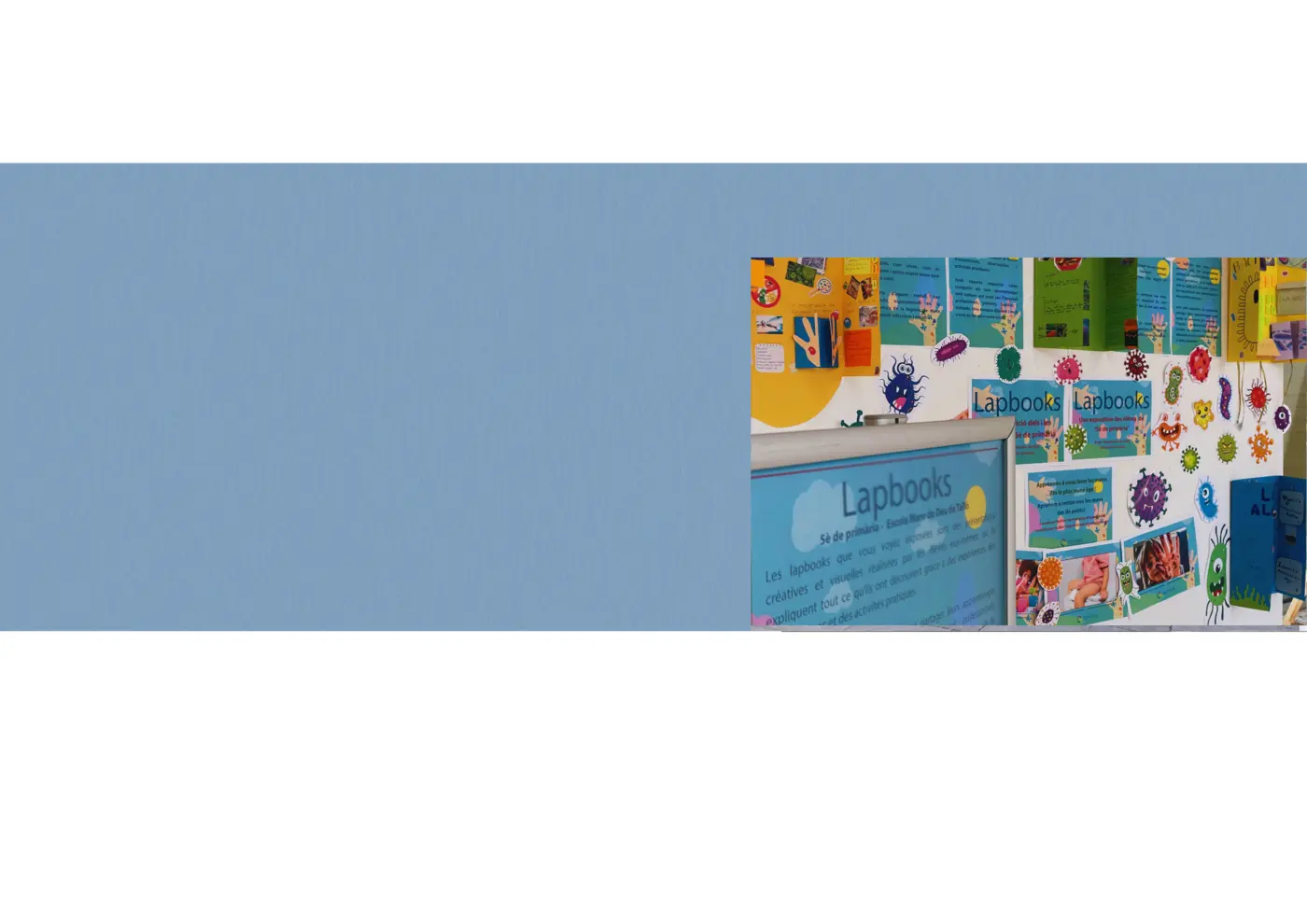 L’Escola Mare de Déu de Talló comparteix coneixement amb l’Hospital de Cerdanya a través dels lapbooks de 5è de primària
